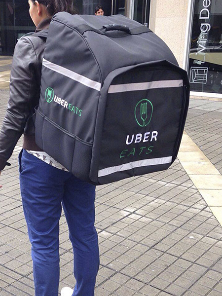 maletas para domicilios uber eats